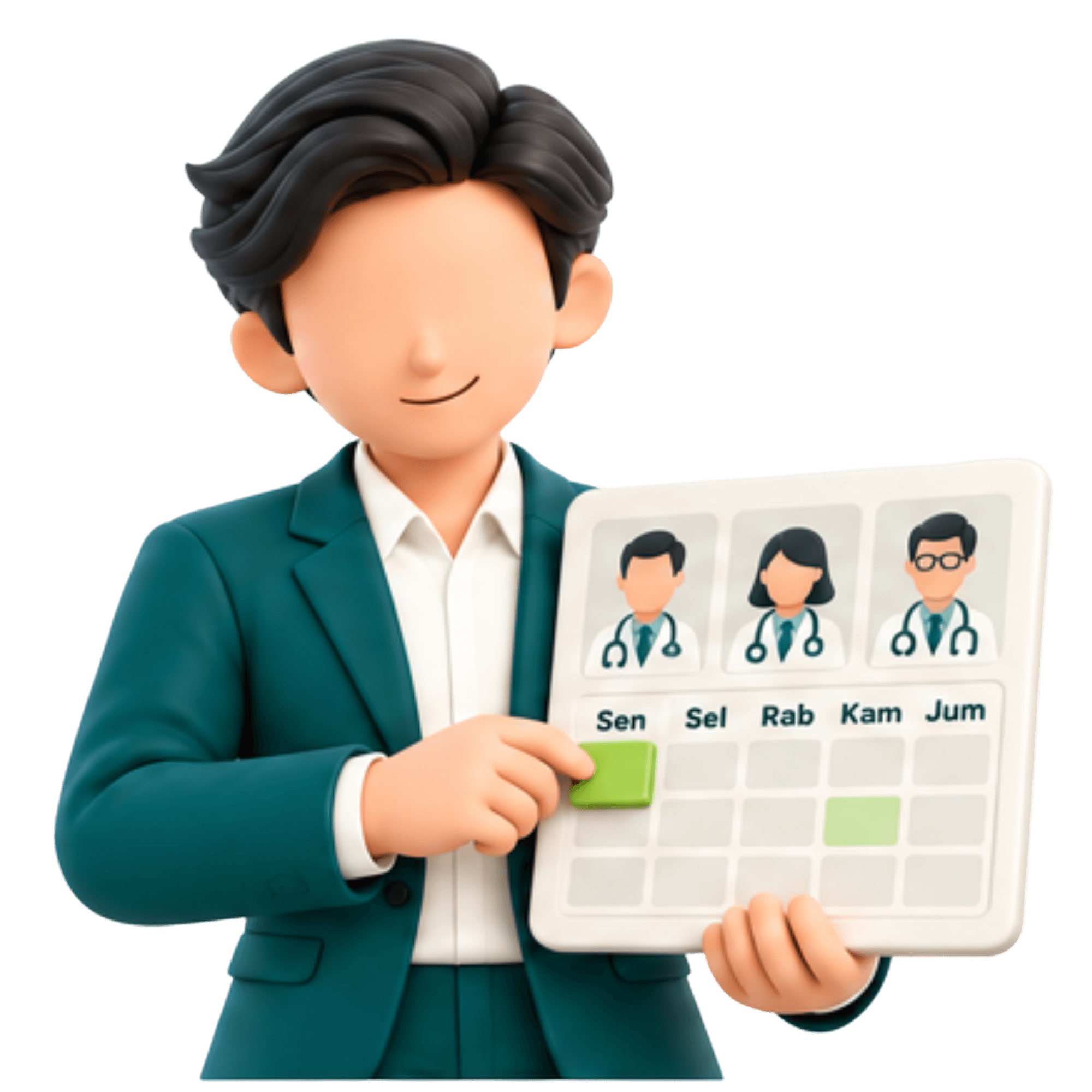 Ilustrasi Modul HR-Dokter NUHA – SIMRS EMR