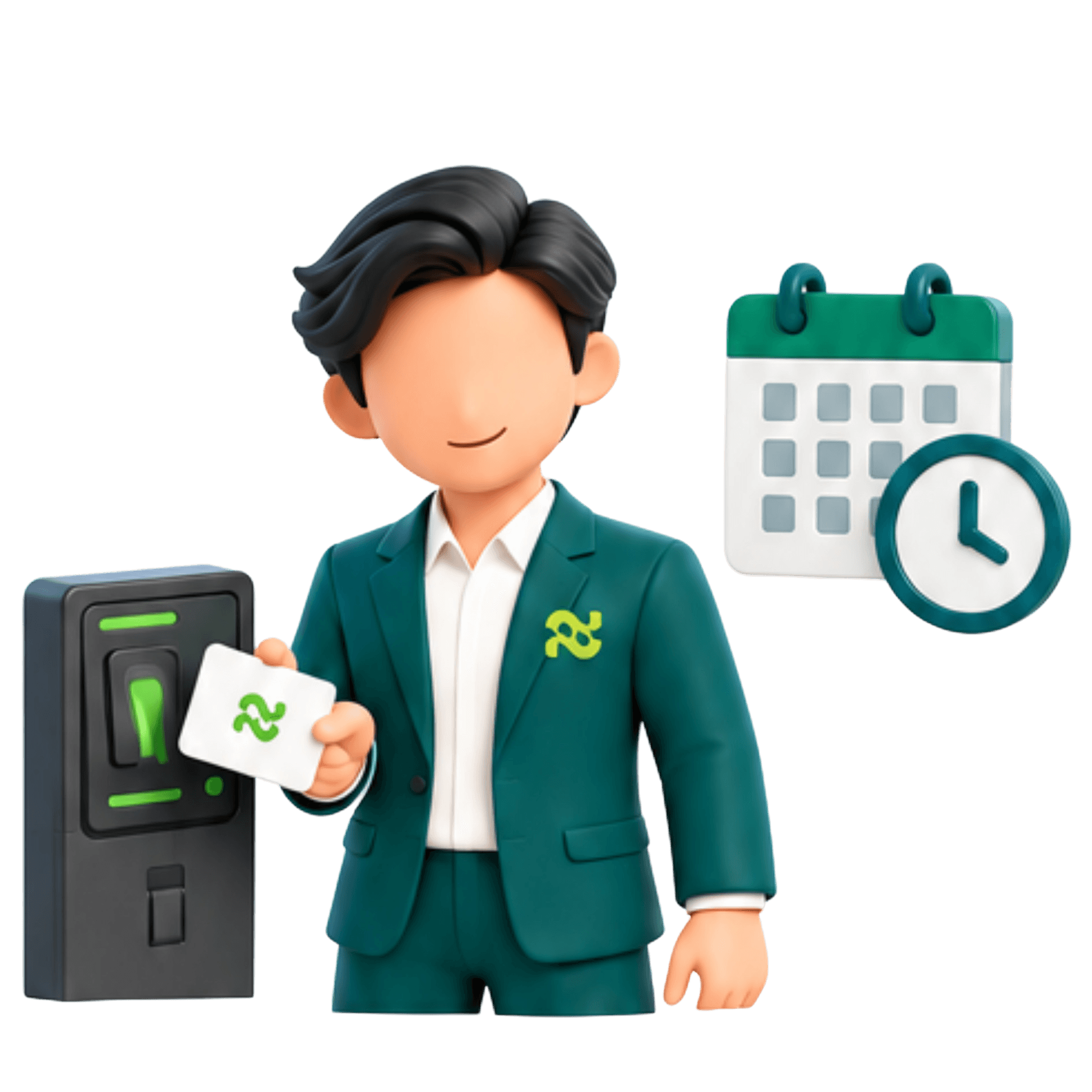 Ilustrasi Time & Attendance NUHA HRIS – HRIS