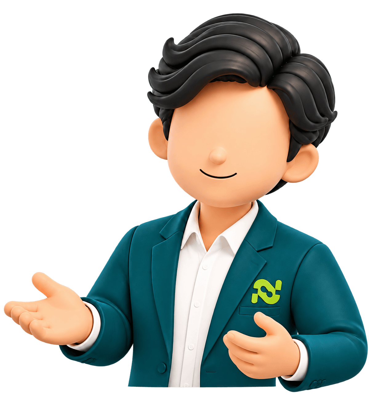 Maskot NUHA mempersilakan Anda mengisi formulir Company Profile