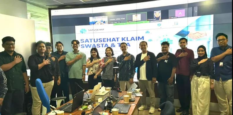 Seremoni SATUSEHAT Klaim Swasta & TNI